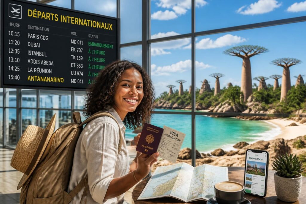 découvrez tout ce qu'il faut savoir pour aller à madagascar : informations sur les vols, les formalités d'entrée, l'obtention du visa et nos conseils pour profiter des meilleurs bons plans.