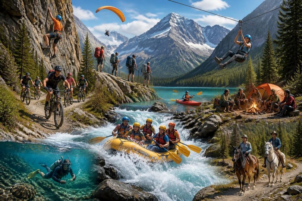 découvrez 10 activités outdoor incontournables pour un tourisme d'aventure inoubliable lors de vos voyages. partez à l'aventure et vivez des expériences uniques en pleine nature !