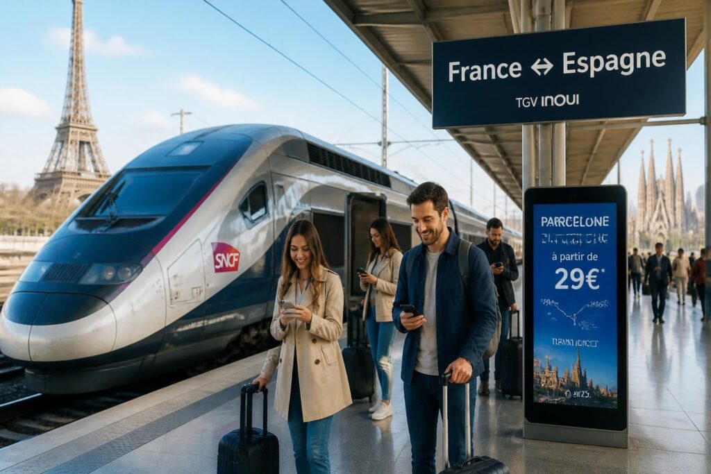 découvrez comment trouver un billet de train pas cher et direct entre la france et l'espagne. conseils pratiques, astuces et meilleures offres pour voyager facilement.
