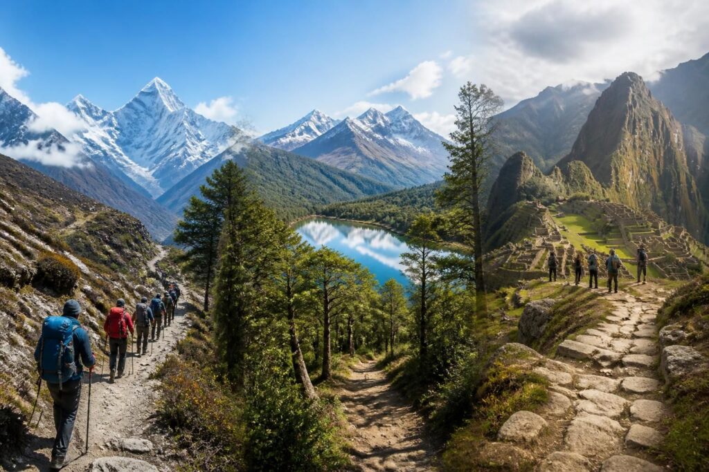 découvrez les grands itinéraires de trekking incontournables à parcourir au moins une fois dans votre vie pour une aventure inoubliable en pleine nature.