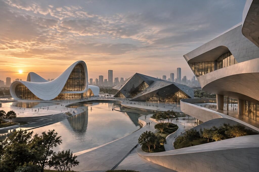 découvrez les œuvres majeures de zaha hadid, pionnière de l’architecture contemporaine, et explorez son style audacieux aux formes fluides et futuristes.